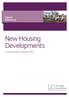 New Housing Developments