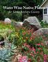 Water Wise Native Plants for Santa Barbara County