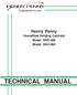 Henny Penny Humidified Holding Cabinets Model HHC-980 Model HHC-983 TECHNICAL MANUAL