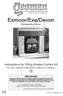 Exmoor/Exe/Devon. Freestanding Stove. Instructions for fitting Smoke Control Kit. For use in GB & IE (Great Britain & Republic of Ireland).