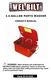 3.5-GALLON PARTS WASHER OWNER S MANUAL