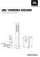 JBL CINEMA SOUND CST56, CSB6, CSC56, CSS11 OWNER S MANUAL