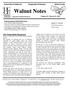 University of California Cooperative Extension Butte County. Walnut Notes