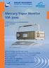 Mercury Vapor Monitor VM-3000