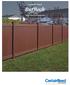 CertainTeed. Vinyl Fence Products