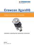 Crowcon XgardIQ. Intelligent Gas Detector and Transmitter. Installation, operating and maintenance instructions M070030