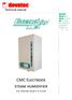 CMC Electrode steam humidifier