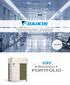 ENERGY-INTELLIGENT TECHNOLOGY HEATING AND COOLING SYSTEMS PRODUCT PORTFOLIO