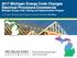 2017 Michigan Energy Code Changes Electrical Provisions-Commercial Michigan Energy Code Training and Implementation Program