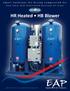 HR Heated HB Blower. Smart Solutions for Drying Compressed Air. Dual Tower Heat Reactivated Desiccant Air Dryer