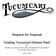 Request for Proposal. Existing Tucumcari Ethanol Plant By Greater Tucumcari Economic Development Corporation Tucumcari, New Mexico