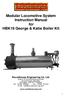 Modular Locomotive System Instruction Manual for HBK16 George & Katie Boiler Kit