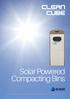 Solar Powered Compacting Bins