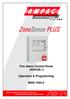 ZoneSense PLUS. Fire Alarm Control Panel (AS4428.1) Operation & Programming MAN