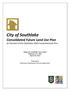 City of Southlake Consolidated Future Land Use Plan An Element of the Southlake 2030 Comprehensive Plan