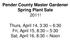 Pender County Master Gardener Spring Plant Sale 2011! Thurs, April 14, 3:30 6:30 Fri, April 15, 8:30 5:30 Sat, April 16, 8:30 Noon