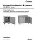 Compact Refrigerators & Freezers