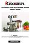 #8 STAINLESS STEEL ELECTRIC MEAT GRINDER OWNER S MANUAL