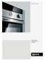 [en] Instruction manual. C67P70N3GB Compact oven with microwave