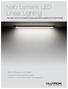 Ivalo Lumaris LED Linear Lighting