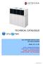 TECHNICAL CATALOGUE SELF-CONTAINED VERTICAL UNITS AIR / AIR DC INVERTER