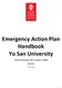 Emergency Action Plan Handbook Yo San University
