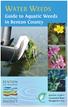 WATER WEEDS Guide to Aquatic Weeds in Benton County