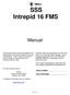 SSS Intrepid 16 FMS. Manual