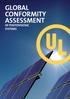Global Conformity Assessment of Photovoltaic systems