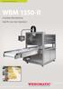 Vacuum Chamber Machines WBM 1350-II. Chamber Belt Machine Ideal for any Size Operation
