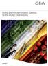 Drying and Particle Formation Solutions for the World s Food Industry