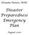 Dinuba Downs MHC. Disaster Preparedness Emergency Plan