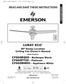 READ AND SAVE THESE INSTRUCTIONS LURAY ECO. 60 Damp Location Ceiling Fan Owner's Manual. Model Numbers. Net Weight: Lbs.