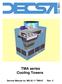 TMA series Cooling Towers. Service Manual no. MS TMA/E Rev. 3