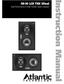 IW-30 LCR THX Ultra2 High Performance In-Wall Theater System Speaker. Instruction Manual