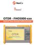 OTDR - FHO5000-xxx. Optical Time Domain Reflectometer