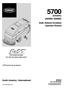 *MM400* (Electric) ( ) Walk -Behind Scrubber Operator Manual. North America / International. MM400 Rev. 20 ( )
