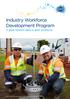 Industry Workforce Development Program