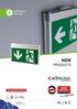 EMERGENCY LIGHTING NEW PRODUCTS. The company is certified by: European