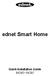 ednet Smart Home Quick Installation Guide