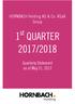HORNBACH Holding AG & Co. KGaA Group. 1 st QUARTER 2017/2018