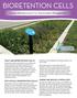BIORETENTION CELLS. Green Infrastructure For Stormwater Management WHAT ARE BIORETENTION CELLS? WHERE ARE BIOCELLS INSTALLED?