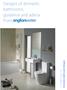 Designs of domestic bathrooms, guidance and advice from