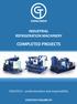 INDUSTRIAL REFRIGERATION MACHINERY COMPLETED PROJECTS