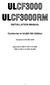 ULCF3000 ULCF3000RM INSTALLATION MANUAL. Conforms to UL864 9th Edition. Assessed to ISO 9001:2008