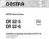 GESTRA Steam Systems OR 52-5 OR English. Installation & Operating Instructions Oil & Turbidity Detector OR 52-5, OR 52-6