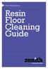 Resin Floor Cleaning Guide
