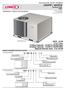 Rooftop Units 60HZ. PACKAGED HEAT PUMPS 13HPP / rhp13 PRODUCT SPECIFICATIONS 13 HPP 36 A P - 1 A RHP 13 A 36 T - 1 A MODEL NUMBER IDENTIFICATION