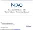 NovoSoft 465 Series SIM Water Softener Operation Manual