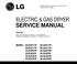SERVICE MANUAL ELECTRIC & GAS DRYER MODEL : DLE5911W DLE2511W DLE5932W DLE5932S DLE2532W DLE0332W